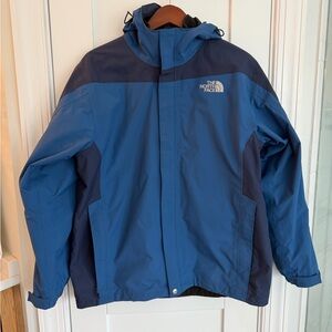 The North Face Men's Vintage 3 in 1 Two-Tone Blue Performance Jacket